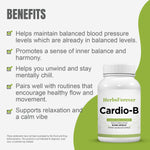 Cardio-B - Ayurvedic Herbal Supplement – 90 Vege Capsules – 800 Mg Each