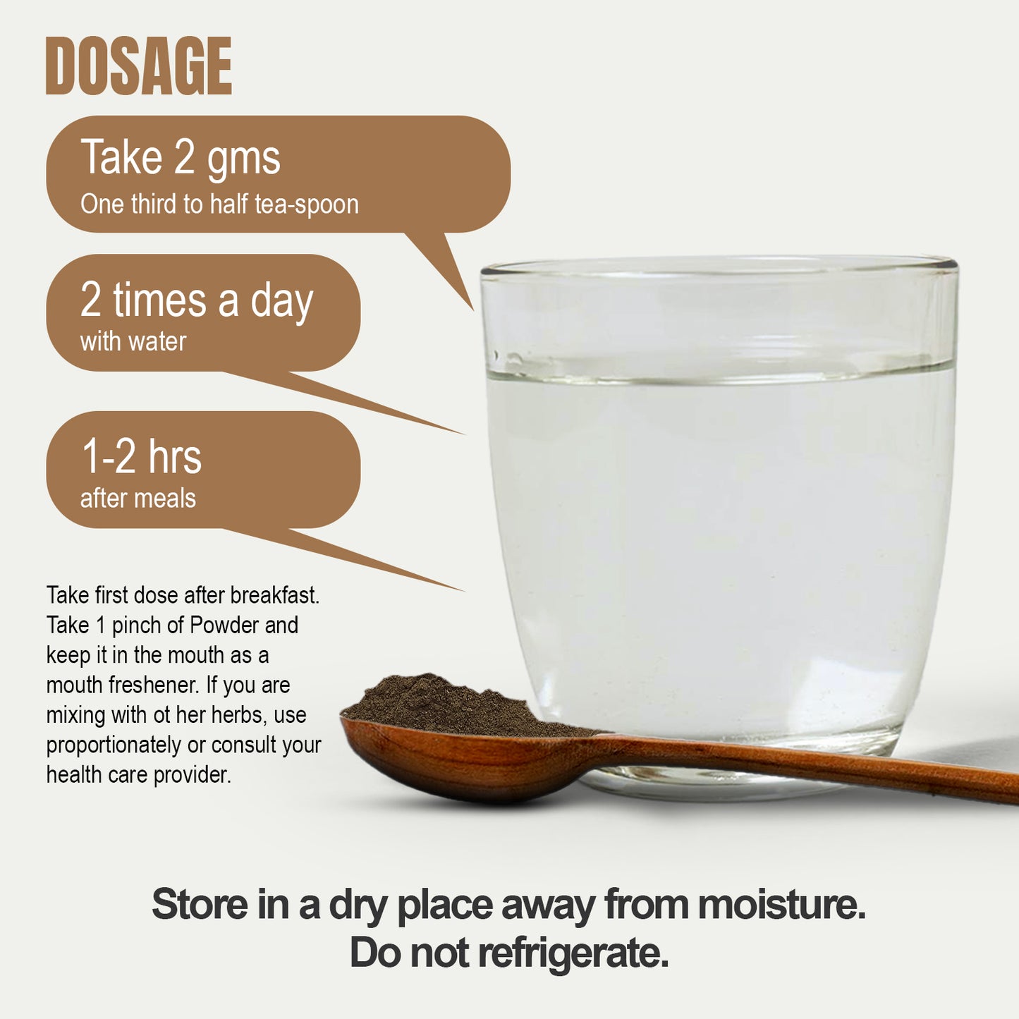 Chavya Powder (Piper Retrofractum) - Non GMO - Vegan - (230 Gms-1/2LBS)