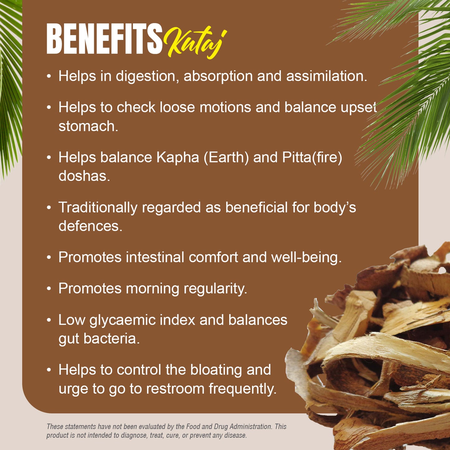 Kutaj Capsules (Holarrhena Antidysenterica) - 20% saponin - Extract Ratio 10:1 - 45 Vege Capsules - 800 mg each