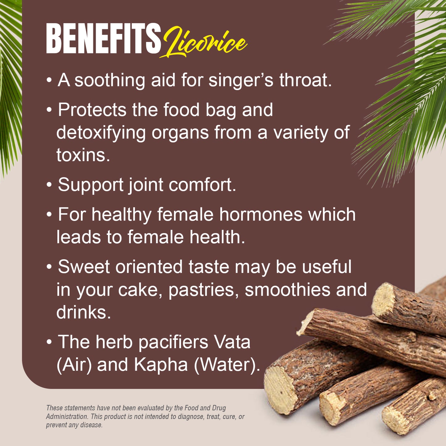 Licorice Capsules – Glycyrrhiza Glabra - 10% glycyrrhizin - Extract Ratio 10:1 - 60 Vege Capsules - 800 mg each