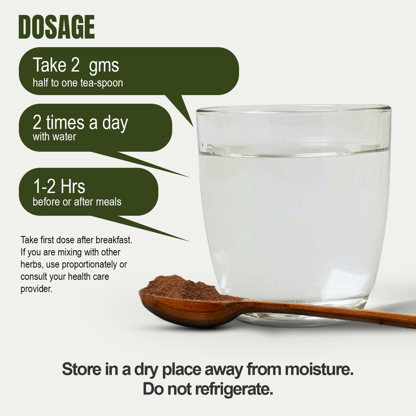 Nagkesar Powder (Mesua Ferrea) - Non GMO - Vegan - 454 Gms - 1LBS