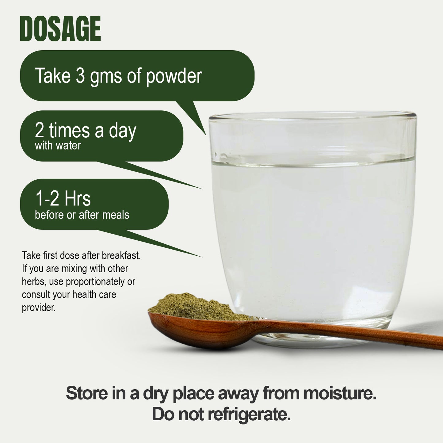Neem Powder (Azadirachta Indica) - Non GMO - Vegan - (454Gms - 1LBS)