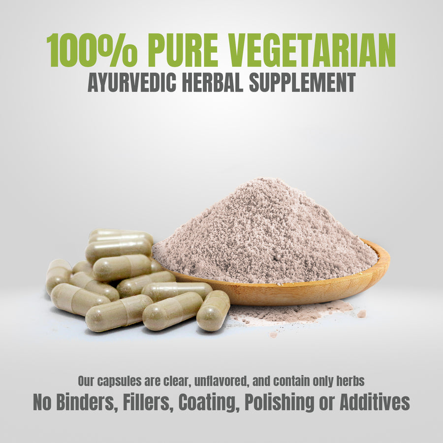 Cholesterol Health - Ayurvedic Herbal Supplement – 90 Vege Capsules – 800 Mg Each
