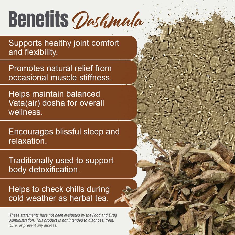 Dashmula Kwath - Ayurvedic Herbal Supplement – Fine Powder – (454 Gms -1 LBS)