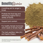Licorice Powder (Glycyrrhiza Glabra) - Non GMO - Vegan – (454 Gm - 1LBS)