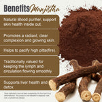 Manjistha Powder (Rubia Cordifolia) - Non GMO - Vegan - (454 Gms - 1LBS)