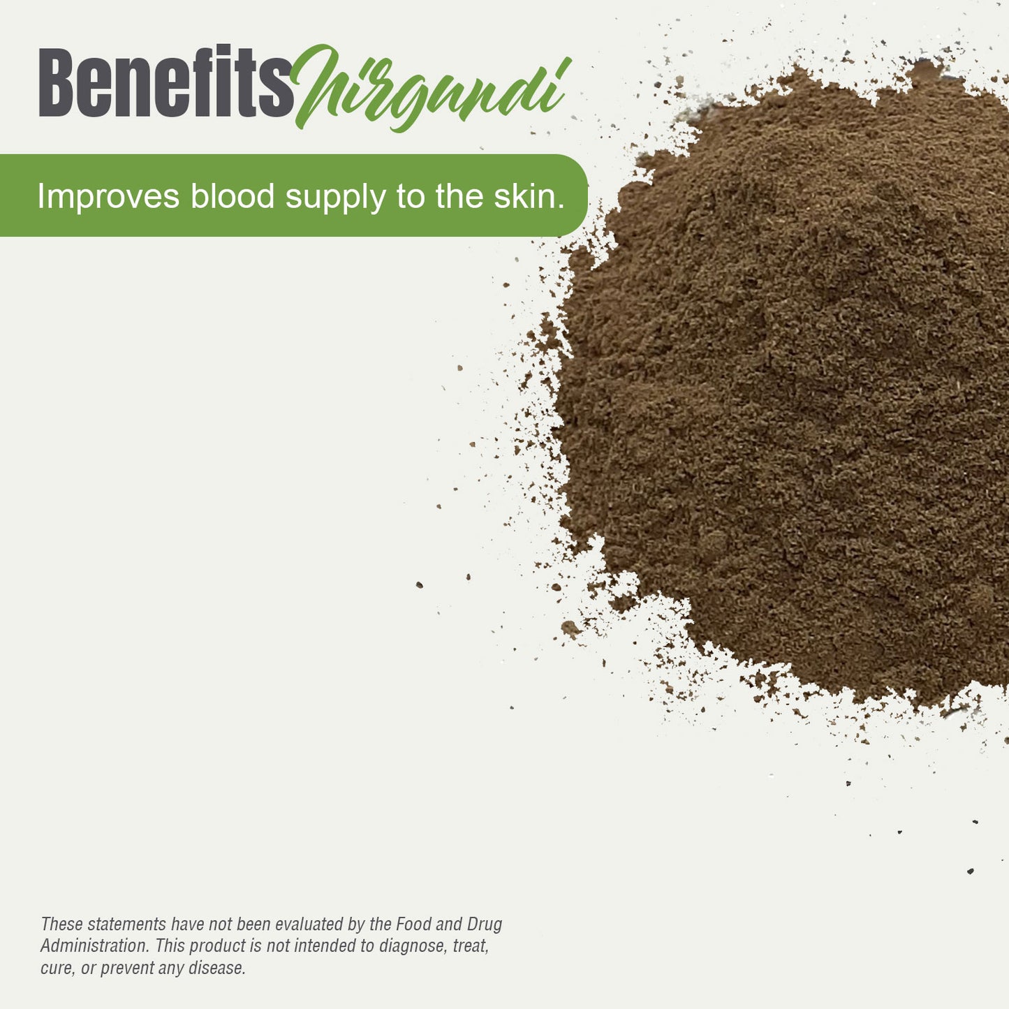 Nirgundi Powder (Vitex Negundo) - Non GMO - Vegan - (454 Gms - 1LBS)