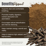 Pippali Powder (Piper Longum) - Non GMO - Vegan - (230 Gms- ½ LBS)