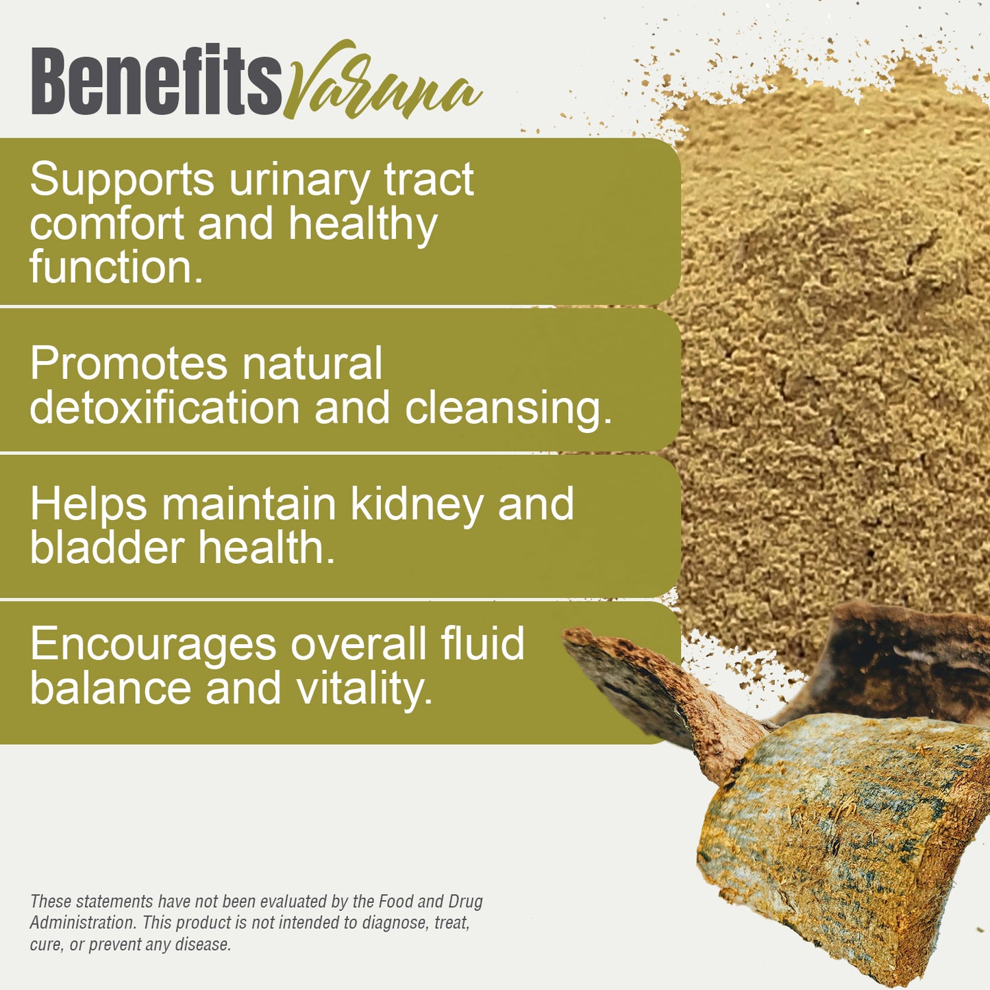 Varuna Powder (Crataeva Nurvala) - Non GMO - Vegan - (454 Gms - 1LBS)