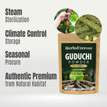Guduchi Powder – (Tinospora Cordifolia) – Non GMO - Vegan - 454Gms - 1LBS