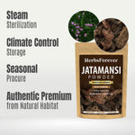 Jatamansi Powder - Nardostachys Jatamansi - Non GMO - Vegan (230Gms-1/2LBS)