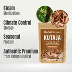 Kutaja Powder (Holarrhena Antidysenterica) - Non GMO - Vegan - (454 Gms - 1LBS)