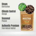 Mustha Powder (Cyperus Rotundus) - Non GMO - Vegan - (454 Gms - 1LBS)