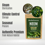 Neem Powder (Azadirachta Indica) - Non GMO - Vegan - (454Gms - 1LBS)