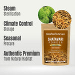 Shatavari Powder (Asparagus Racemosus) - Non GMO - Vegan - (230Gms -  ½ LBS)