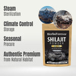 Shilajit Powder (Mineral Pitch) - Vegan - (230Gms - ½ LBS)