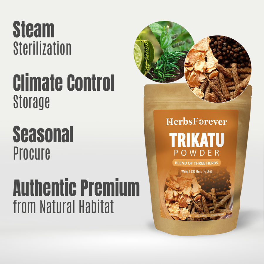 Trikatu Churna Powder – 230 Gms – ½ Lbs
