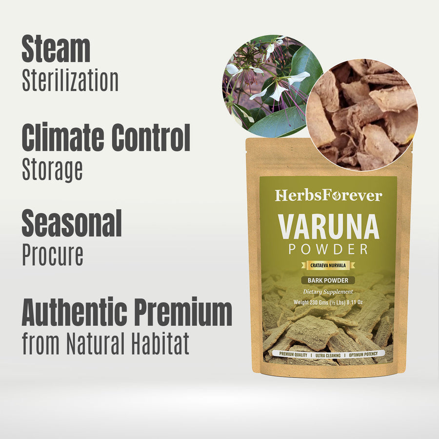 Varuna Powder (Crataeva Nurvala) - Non GMO - Vegan - (454 Gms - 1LBS)