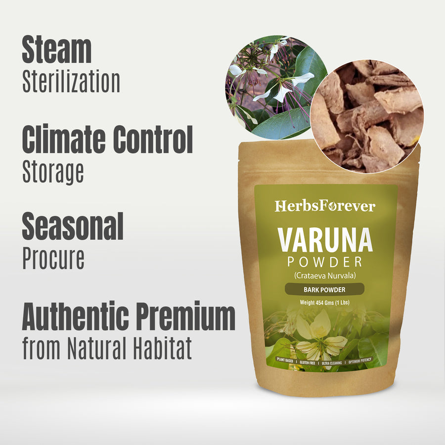 Varuna Powder (Crataeva Nurvala) - Non GMO - Vegan - (454 Gms - 1LBS)