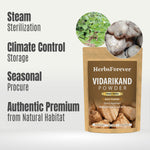 Vidari Kanda Powder (Pueraria Tuberosa) - Non GMO - Vegan - (454 Gms - 1LBS)
