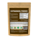 Chitrakmool Powder (Plumbago Zeylanica) - Non GMO - Vegan - (230 Gms - ½ LBS)