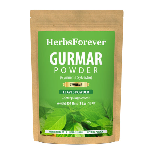 Gurmar Powder (Gymnema Sylvestre) – Non GMO – Vegan – (454 Gms – 1LBS)