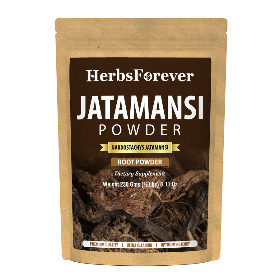 Jatamansi Powder - Nardostachys Jatamansi - Non GMO - Vegan (230Gms-1/2LBS)