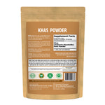Khas Powder – Vetiveria Zizanioides - Non GMO - Vegan - (454 Gms - 1LBS)
