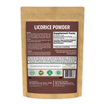 Licorice Powder (Glycyrrhiza Glabra) - Non GMO - Vegan – (454 Gm - 1LBS)