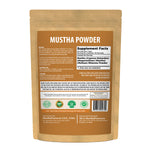 Mustha Powder (Cyperus Rotundus) - Non GMO - Vegan - (454 Gms - 1LBS)