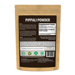 Pippali Powder (Piper Longum) - Non GMO - Vegan - (230 Gms- ½ LBS)