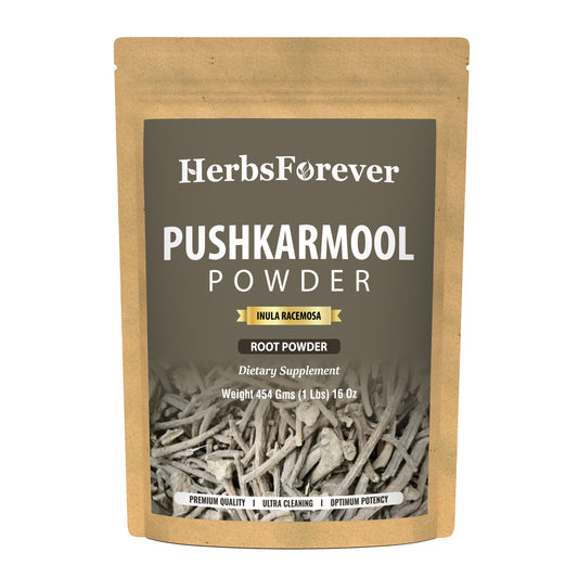 Pushkarmool Powder (Inularacemosa) - Non GMO - Vegan - (454 Gms - 1LBS)