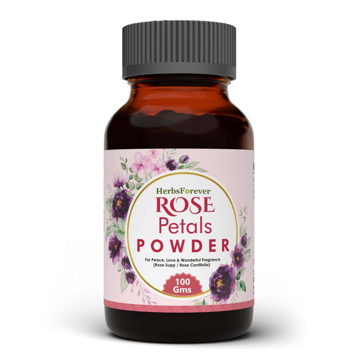 Rose Powder - (Rose centifolia) - Non GMO - Vegan  - 100 Gms