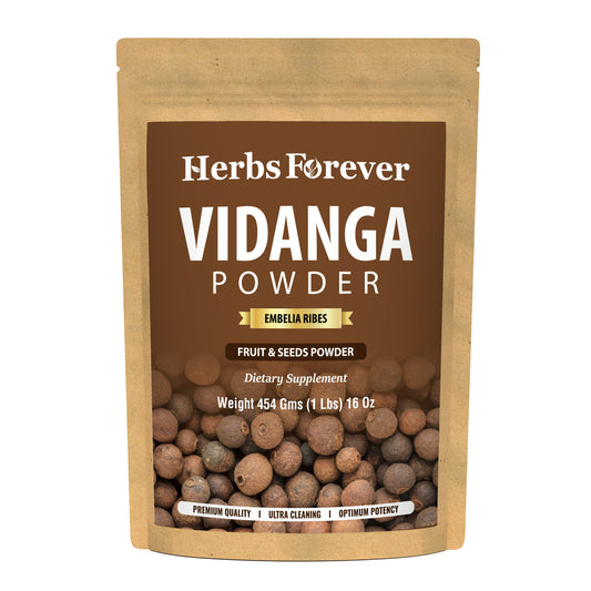 Vidanga Powder (Embellia Ribes) - Non GMO - Vegan - (454 Gms - 1LBS)