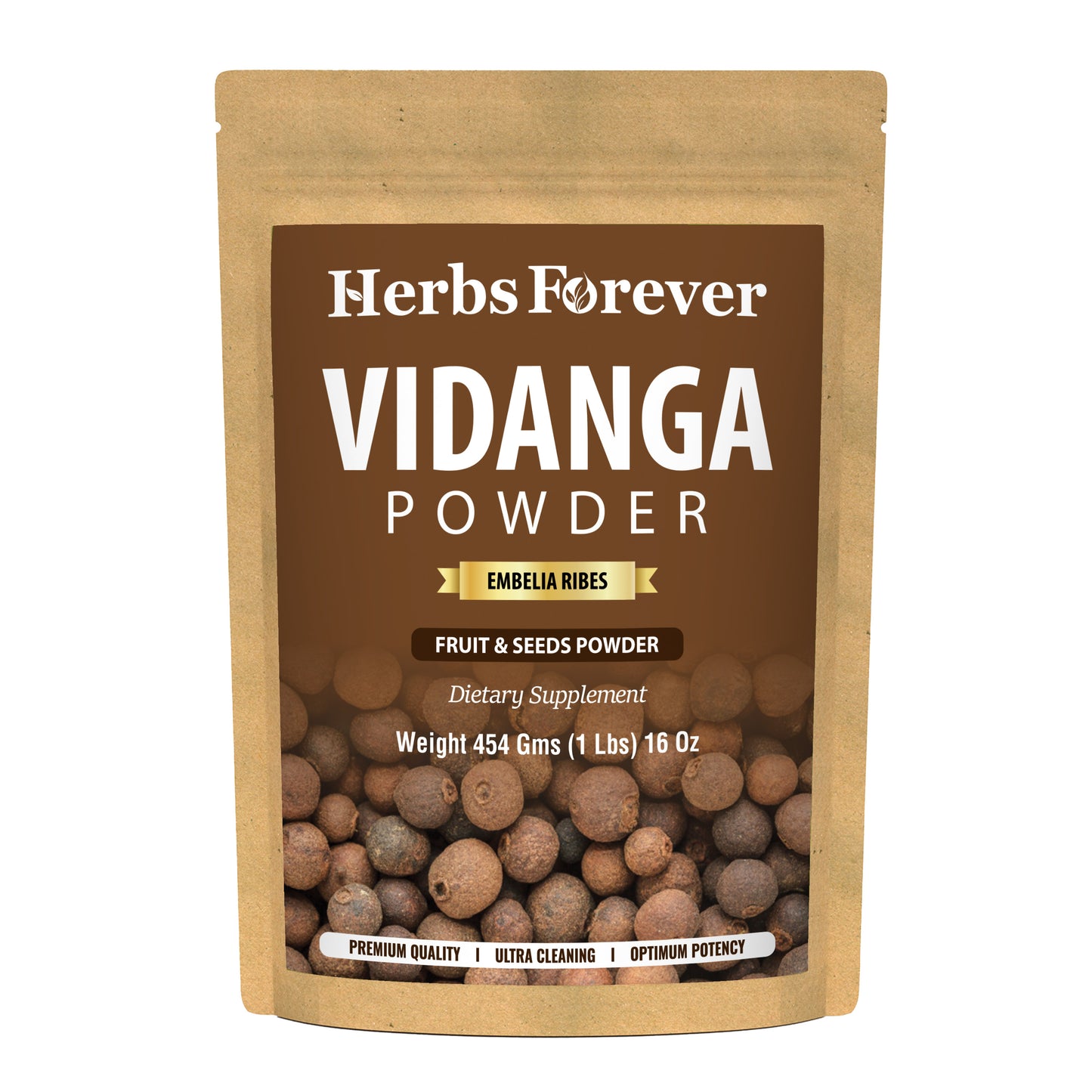 Vidanga Powder (Embellia Ribes) - Non GMO - Vegan - (454 Gms - 1LBS)