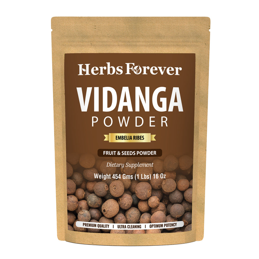 Vidanga Powder (Embellia Ribes) - Non GMO - Vegan - (454 Gms - 1LBS)