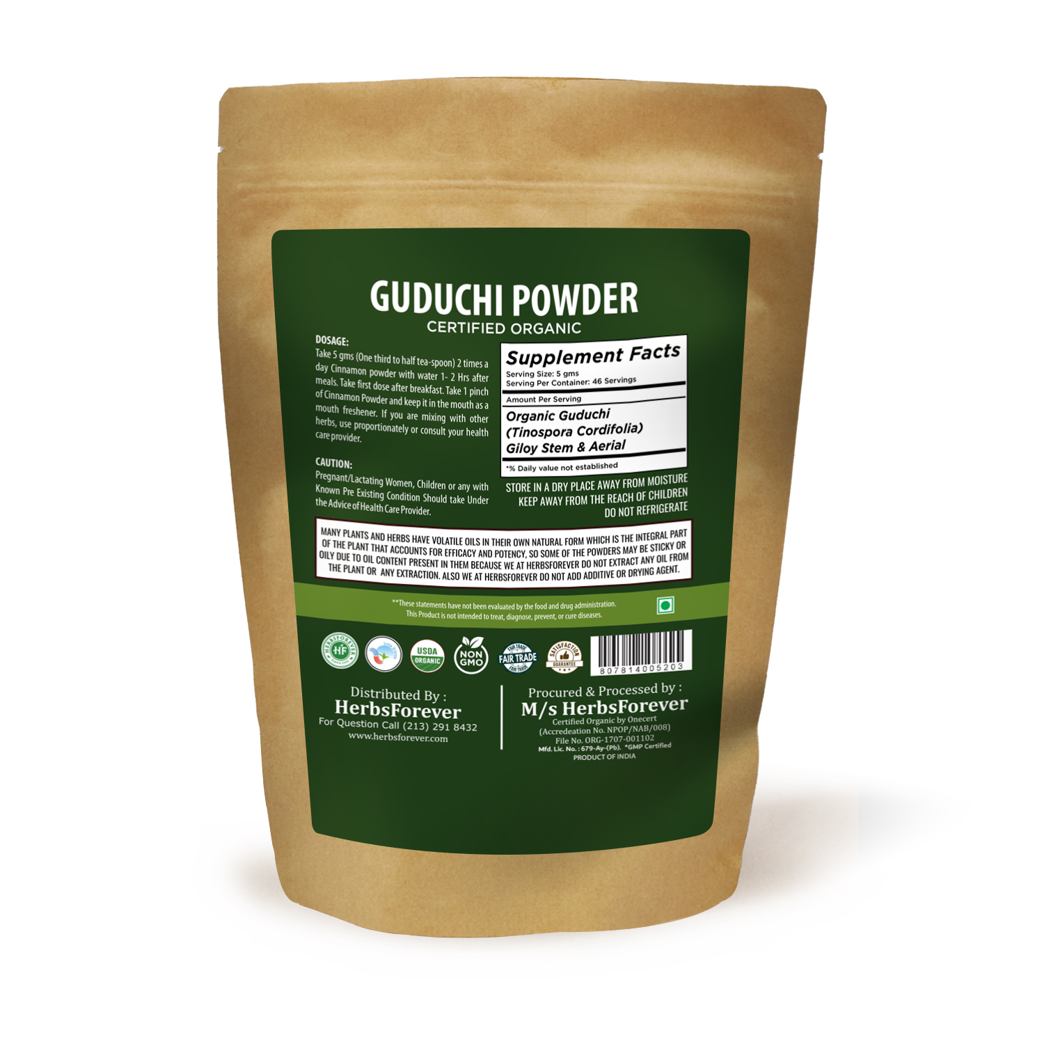 Guduchi Powder Organic