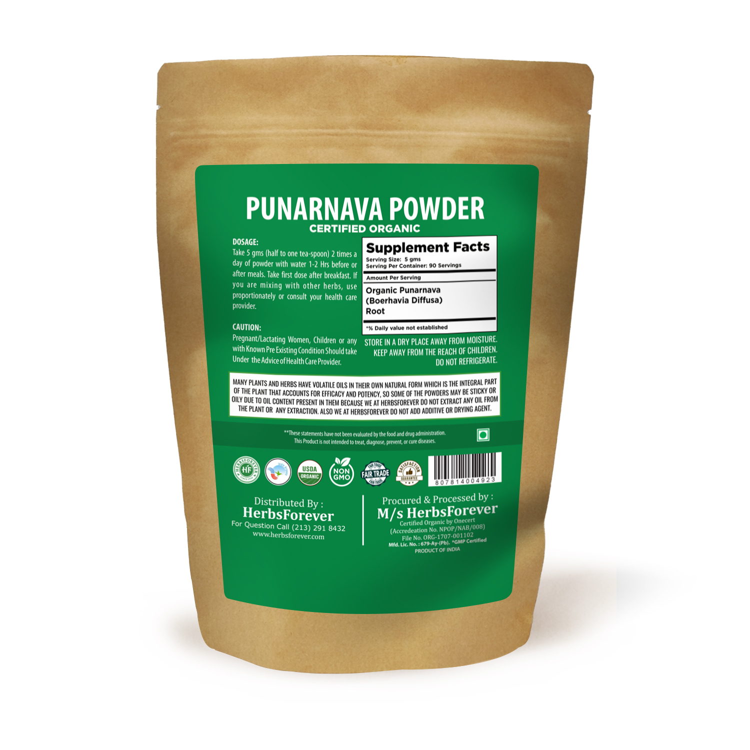 Punarnava Powder Organic