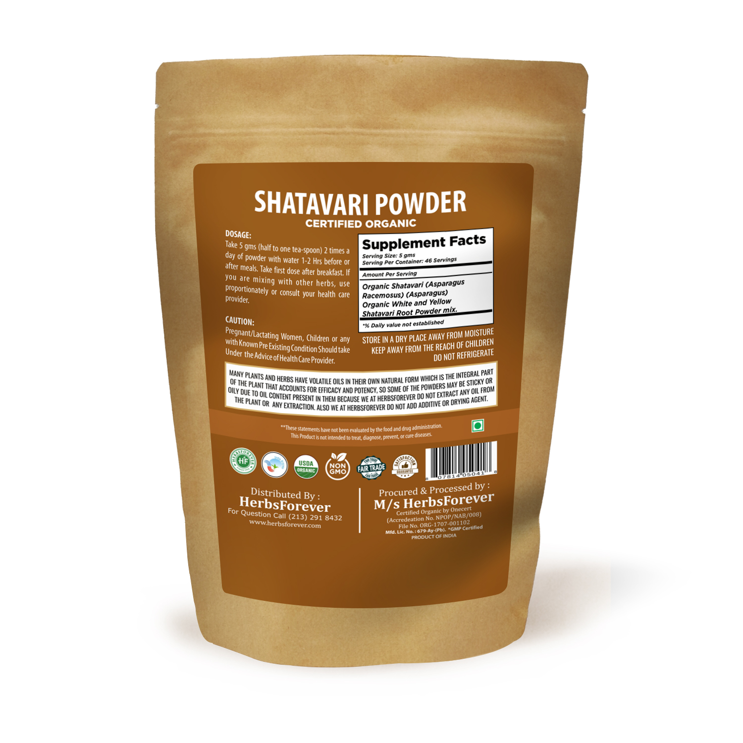Shatavari Powder Organic