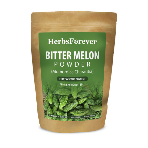 Bitter Melon (Karela) Powder (Momordica Charantia ) – Non GMO – Vegan – (454 Gms – 1LBS)