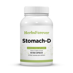 bnr1_stomach-D_90Caps Stomach D Capsules - Ayurvedic Herbal Supplement (90 Vege Capsules – 800 Mg Each)