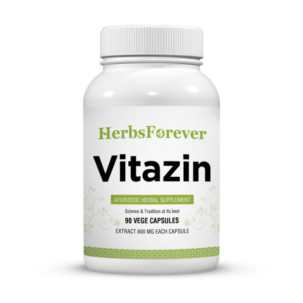 Vitazin Capsules - Ayurvedic Herbal Supplement – 90 Vege Capsules – 800 Mg Each