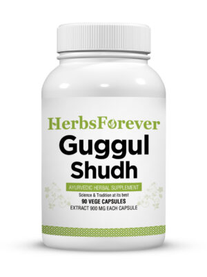 Shudh Guggul Capsules – Commiphora Wightii - 90 Vege Capsules - 800 mg each
